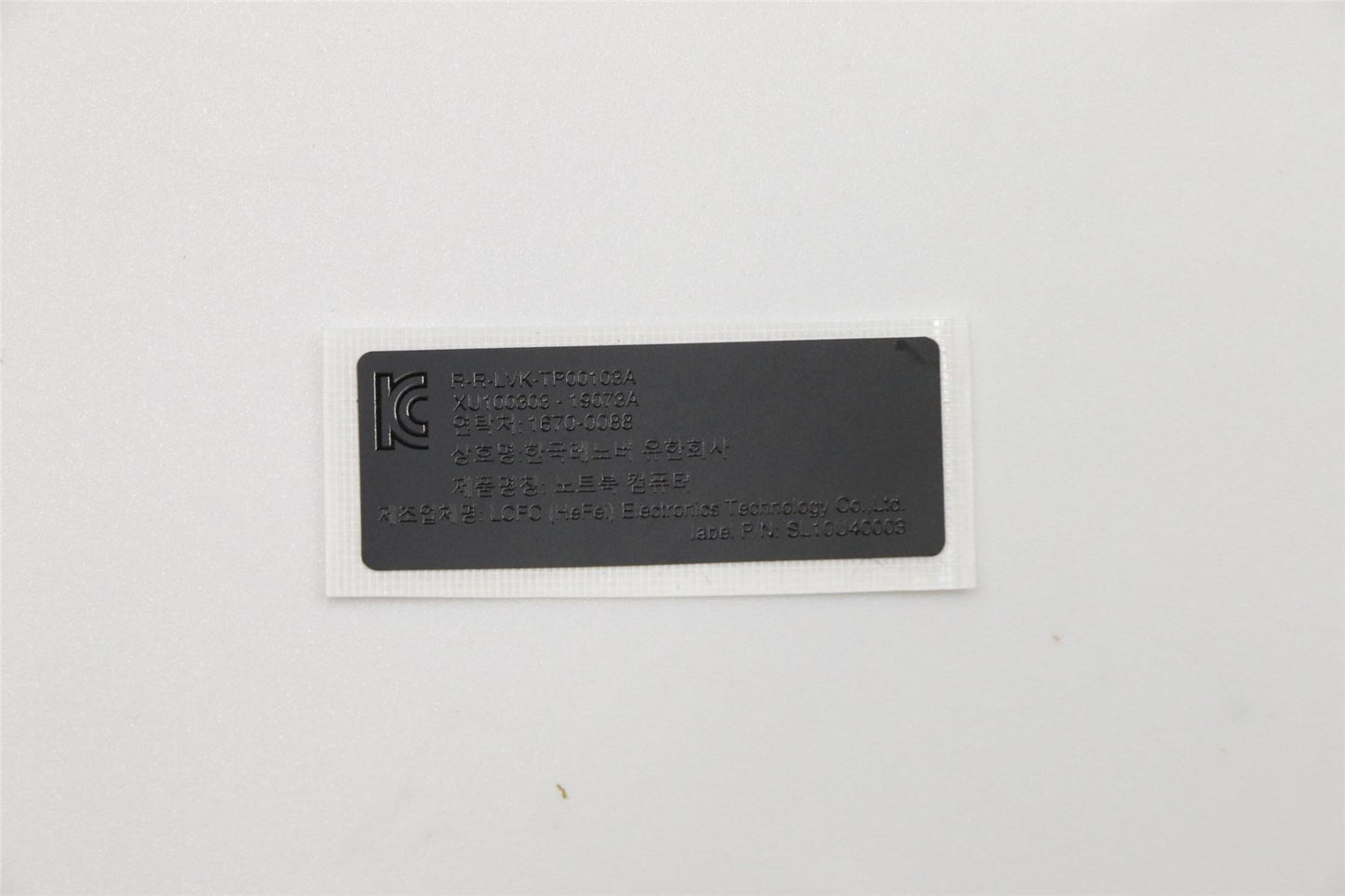 Lenovo 01YN938 LABEL FRU GEO Label ASM