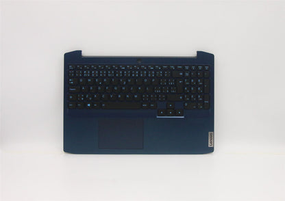 Lenovo Gaming 3-15IMH05 Keyboard Palmrest Top Cover Czech Blue 5CB0Z20920