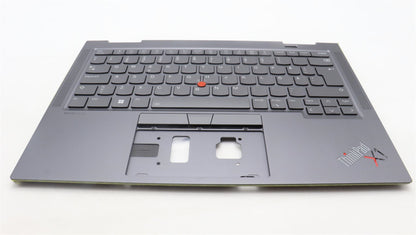 Lenovo ThinkPad X1 8th Gen Keyboard Palmrest Top Cover Grey Backlit 5M11H62329