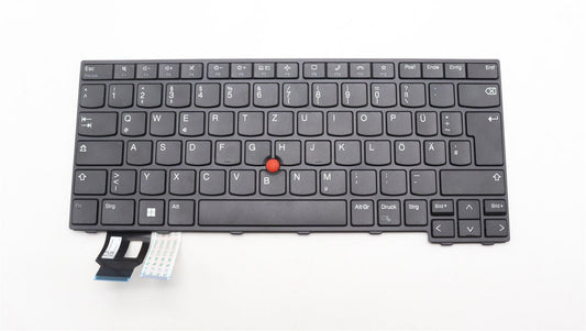 Lenovo ThinkPad P14s 4 P14s 3 L14 4 T14 4 Keyboard German Black 5N21D68282