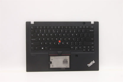 Lenovo ThinkPad T14s Keyboard Palmrest Top Cover US Black Backlit 5M10Z41483