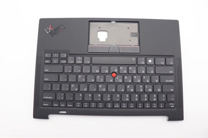 Lenovo ThinkPad X1 11th Gen Keyboard Palmrest Top Cover Greek Black 5M11H62784