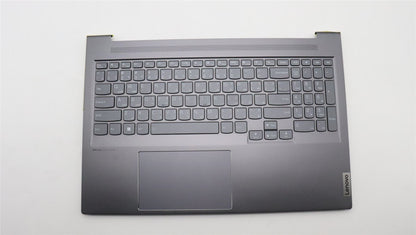 Lenovo IdeaPad 7 16IAH7 Palmrest Cover Touchpad Keyboard Arabic Grey 5CB1J37692