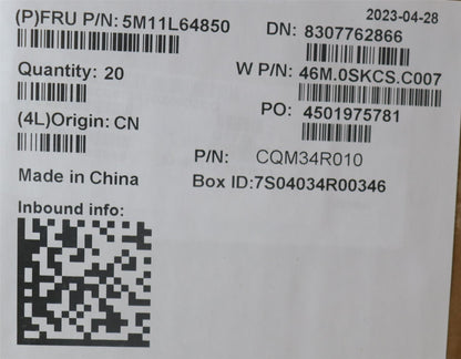 Lenovo MECH_ASM FRU D COVER,YOGA SG L13 Fenrir2 5M11L64850
