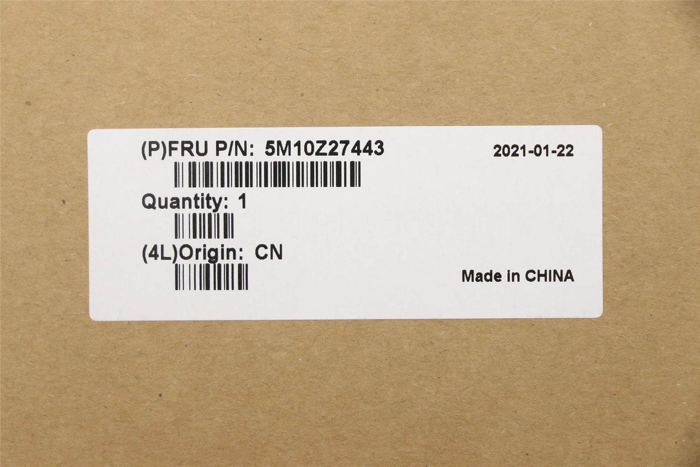 Lenovo ThinkPad X1 8th Gen Keyboard Palmrest Top Cover Deep Black 5M10Z27443