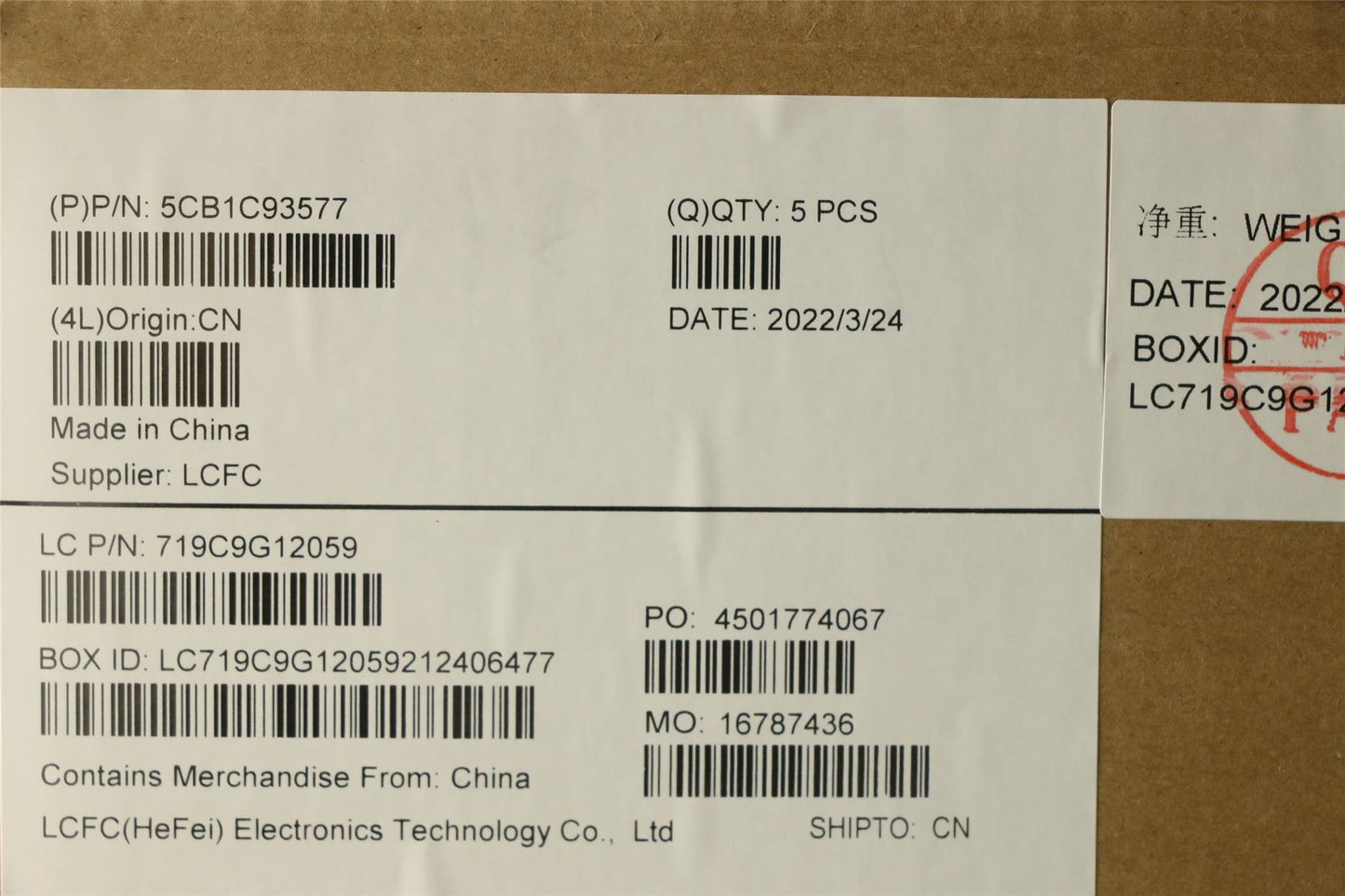 Lenovo Upper Case ASM_ITA L82JS STw/BUWRF 5CB1C93577