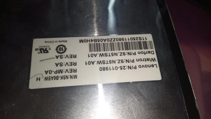 Lenovo DF T2TV 84KEY ORGGRAY KBD US English Keyboard 25011980