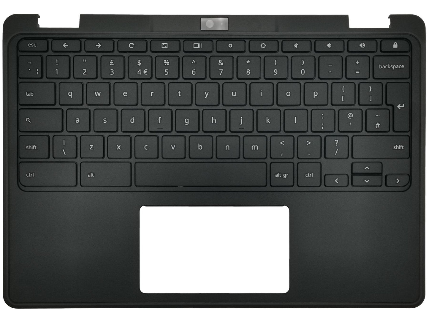 Acer Chromebook Spin R751T R751TN Palmrest Cover Keyboard UK Black 6B.GPZN7.017