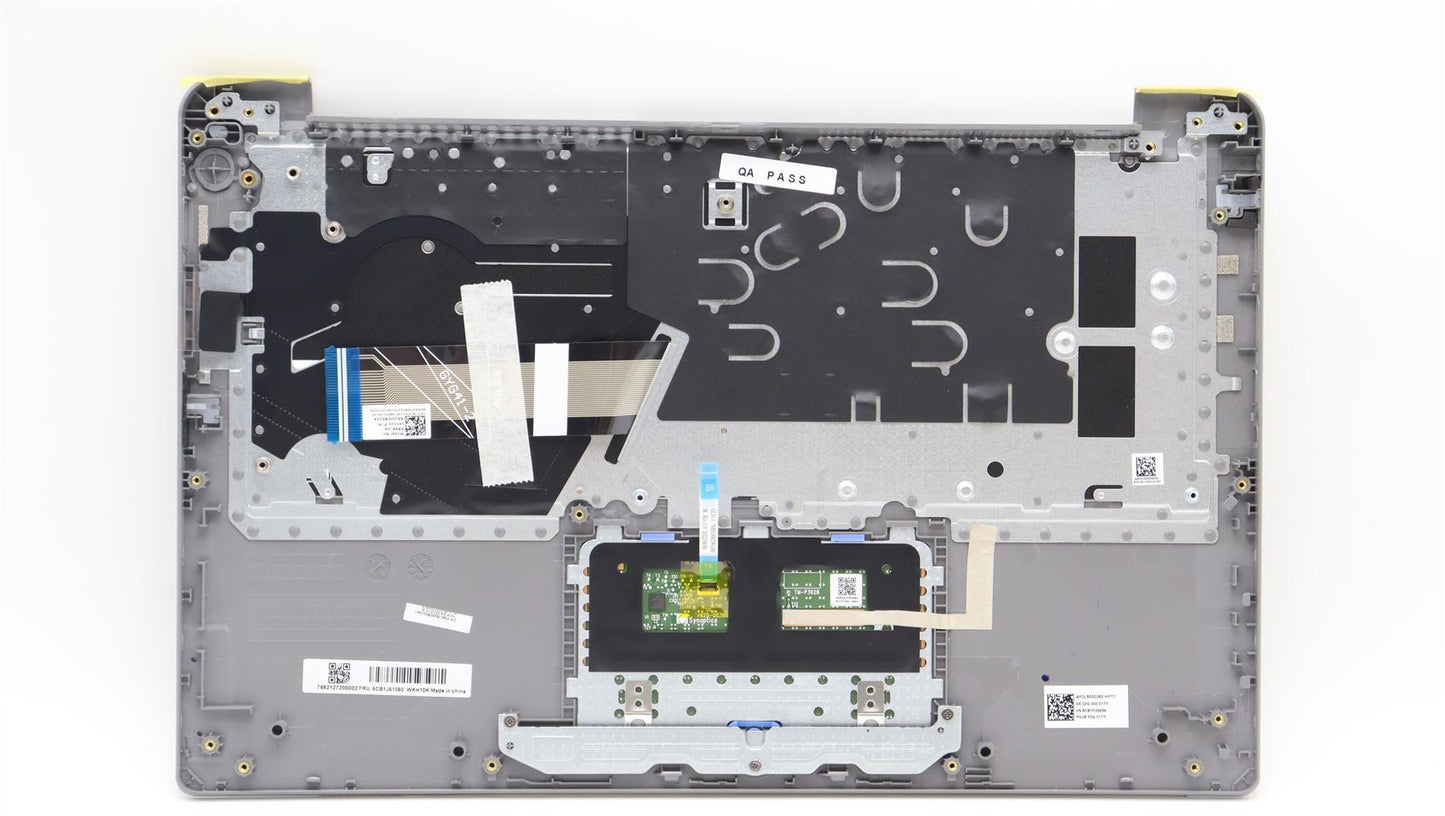 Lenovo IdeaPad 1 14AMN7 Palmrest Cover Touchpad Keyboard UK Grey 5CB1J61060