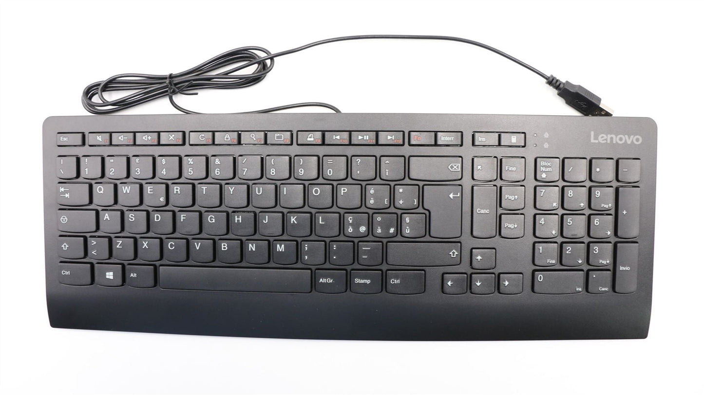 Lenovo ThinkPad P300 P310 P410 P510 P710 92z USB Wired Keyboard Black 54Y9509
