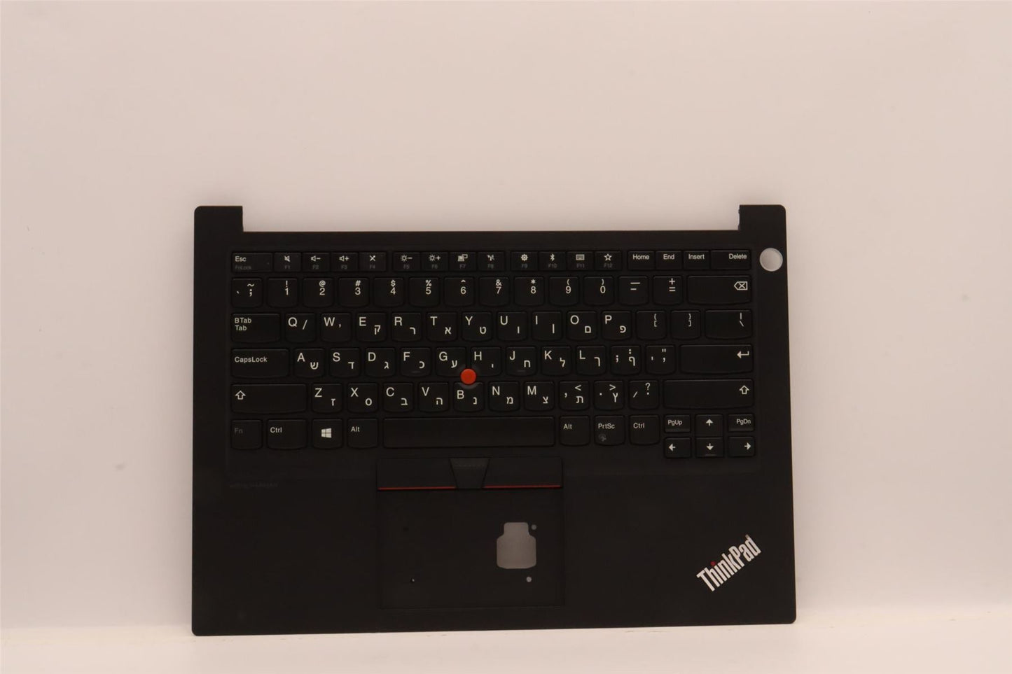 Lenovo ThinkPad E14 Keyboard Palmrest Top Cover Hebrew Black Backlit 5M11B77516