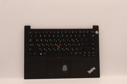 Lenovo ThinkPad E14 Keyboard Palmrest Top Cover Hebrew Black Backlit 5M11B77516