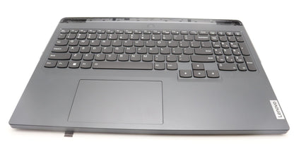 Lenovo Legion 5 16ARX8 Palmrest Cover Touchpad Keyboard US Onyx Grey 5CB1L54617