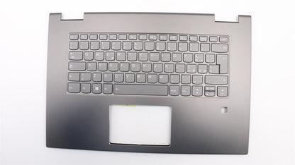 Lenovo Yoga 730-15IKB Keyboard Palmrest Top Cover Italian Grey 5CB0Q96464