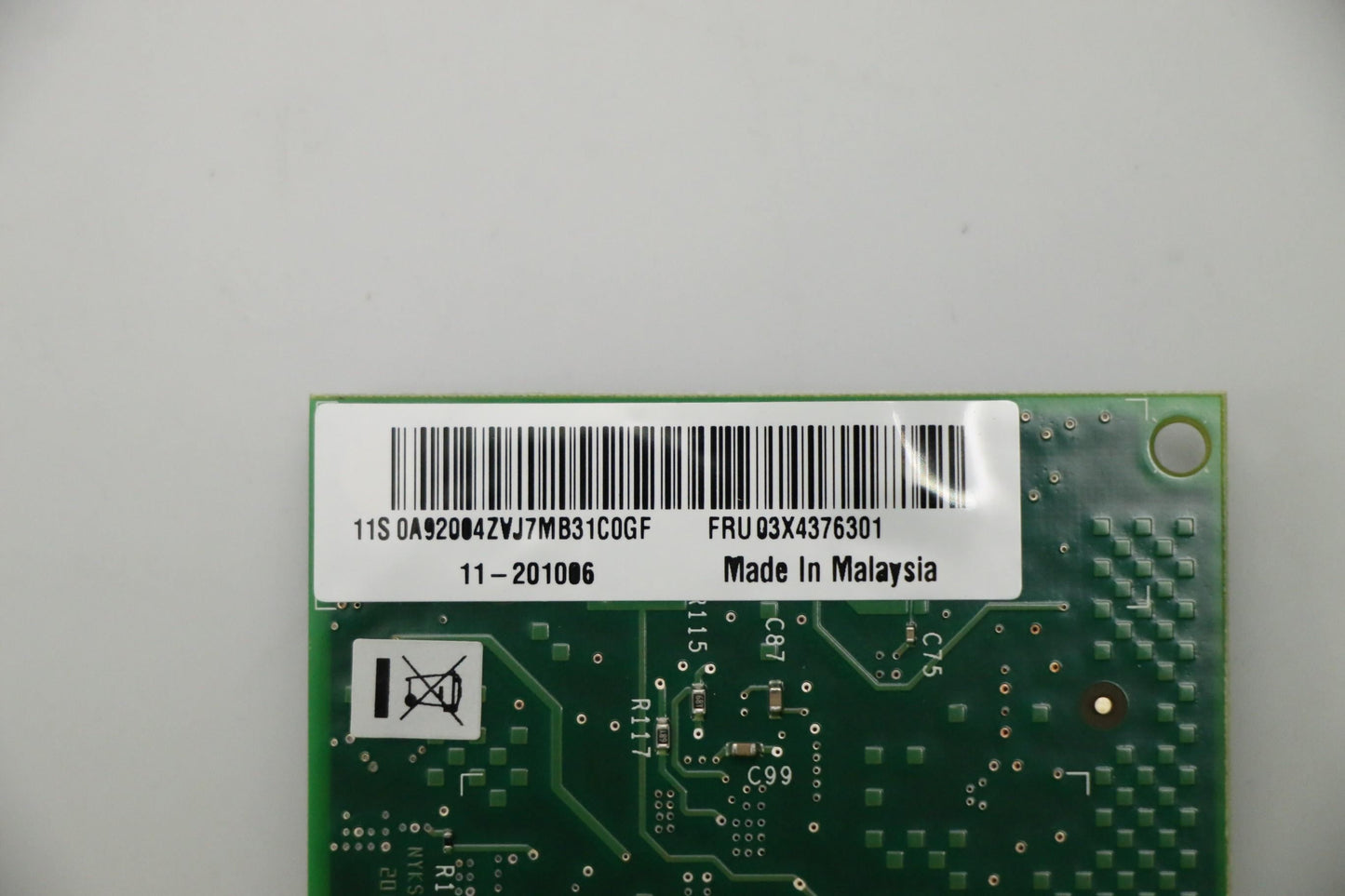 Lenovo 1Gbps I340 QP Ethernet Intel Board 03X4376