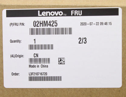Lenovo ThinkPad T490s Palmrest Cover Keyboard Estonian Black 02HM425