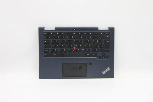 Lenovo ThinkPad C13 Gen 1 Palmrest Cover Keyboard Italian Black 5M10Z54483