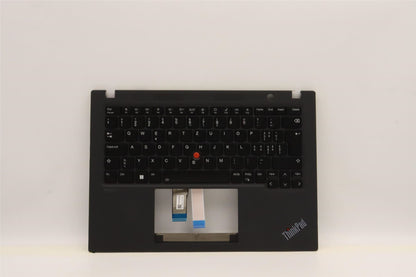 Lenovo ThinkPad T14s Gen 3 Keyboard Palmrest Top Cover Switzerland 5M11G27365