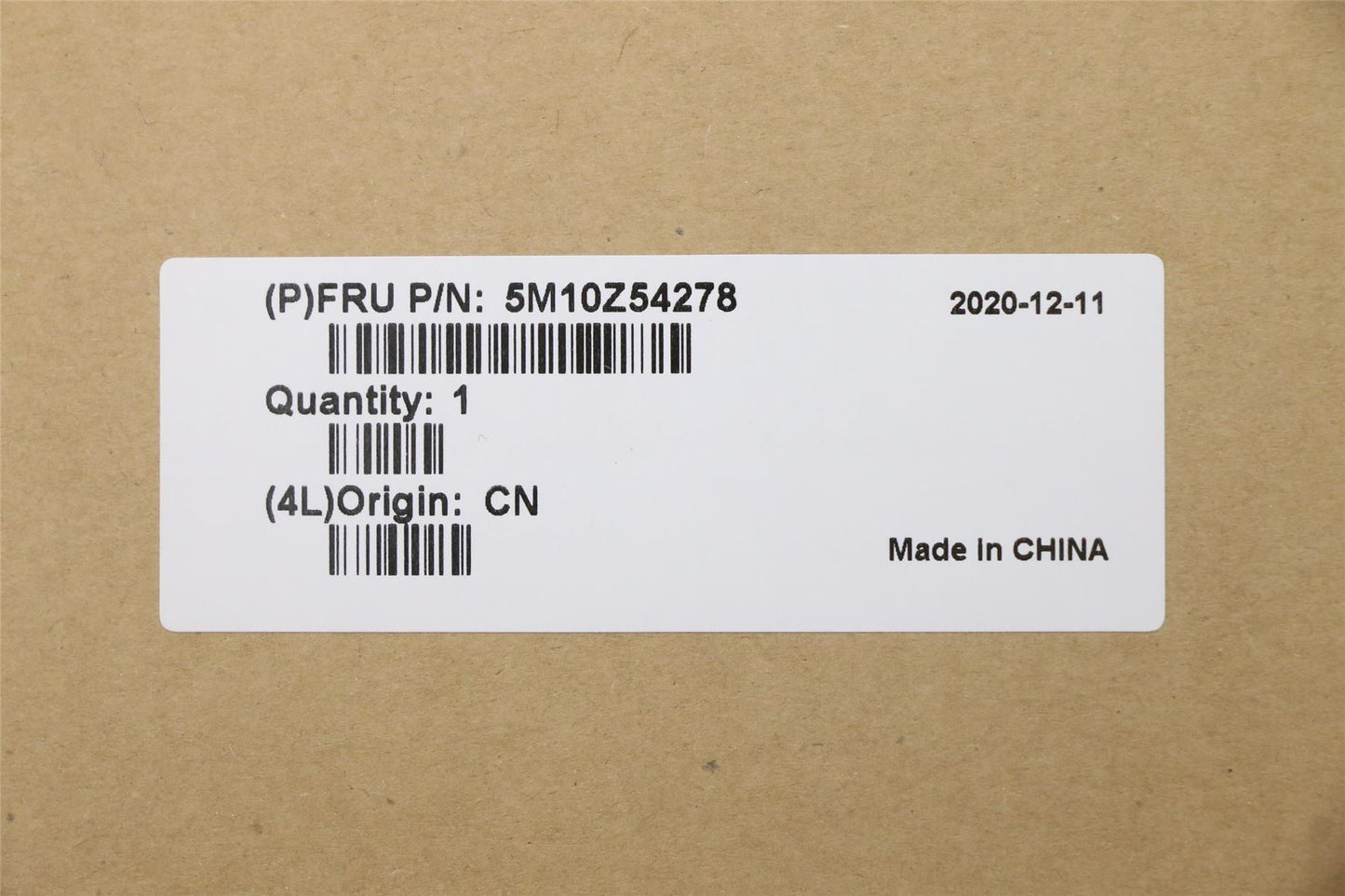 Lenovo ThinkPad T14s Keyboard Palmrest Top Cover Nordic Black Backlit 5M10Z54278