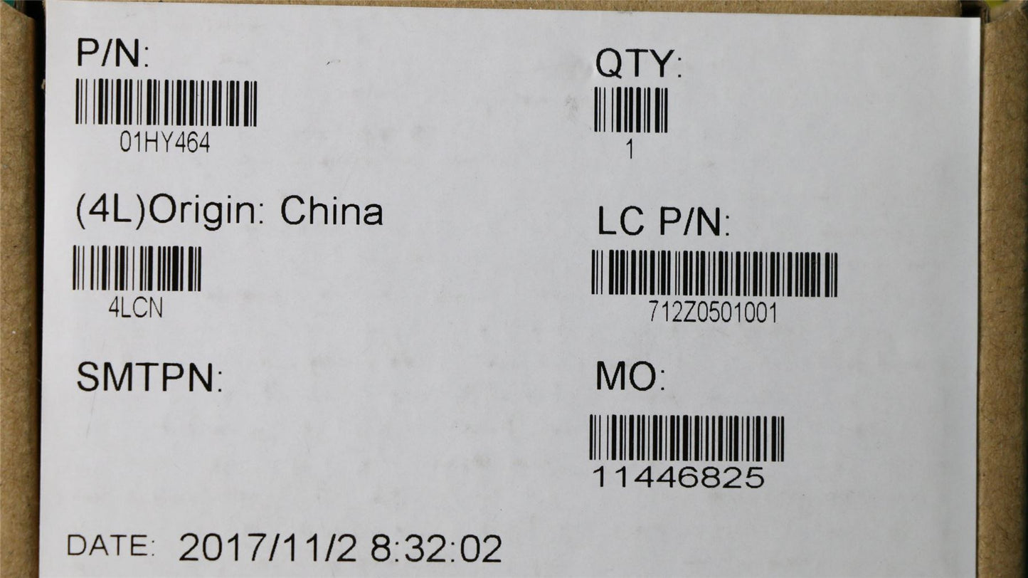 Lenovo LABEL FRU label kits 01HY464