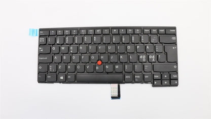 Lenovo ThinkPad L470 Keyboard Nordic Black 01EP100