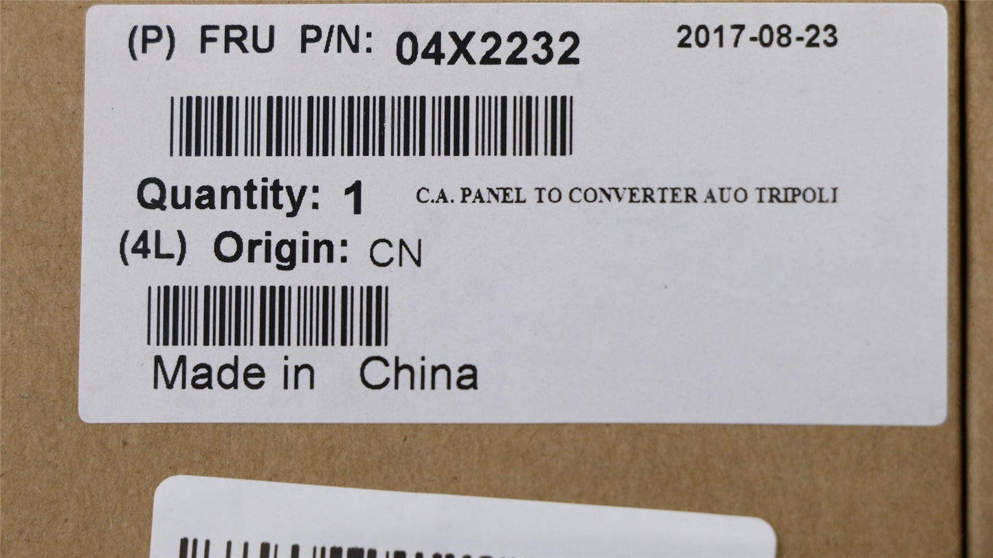 Lenovo FRU,C.A. panel_to converter_ 04X2232