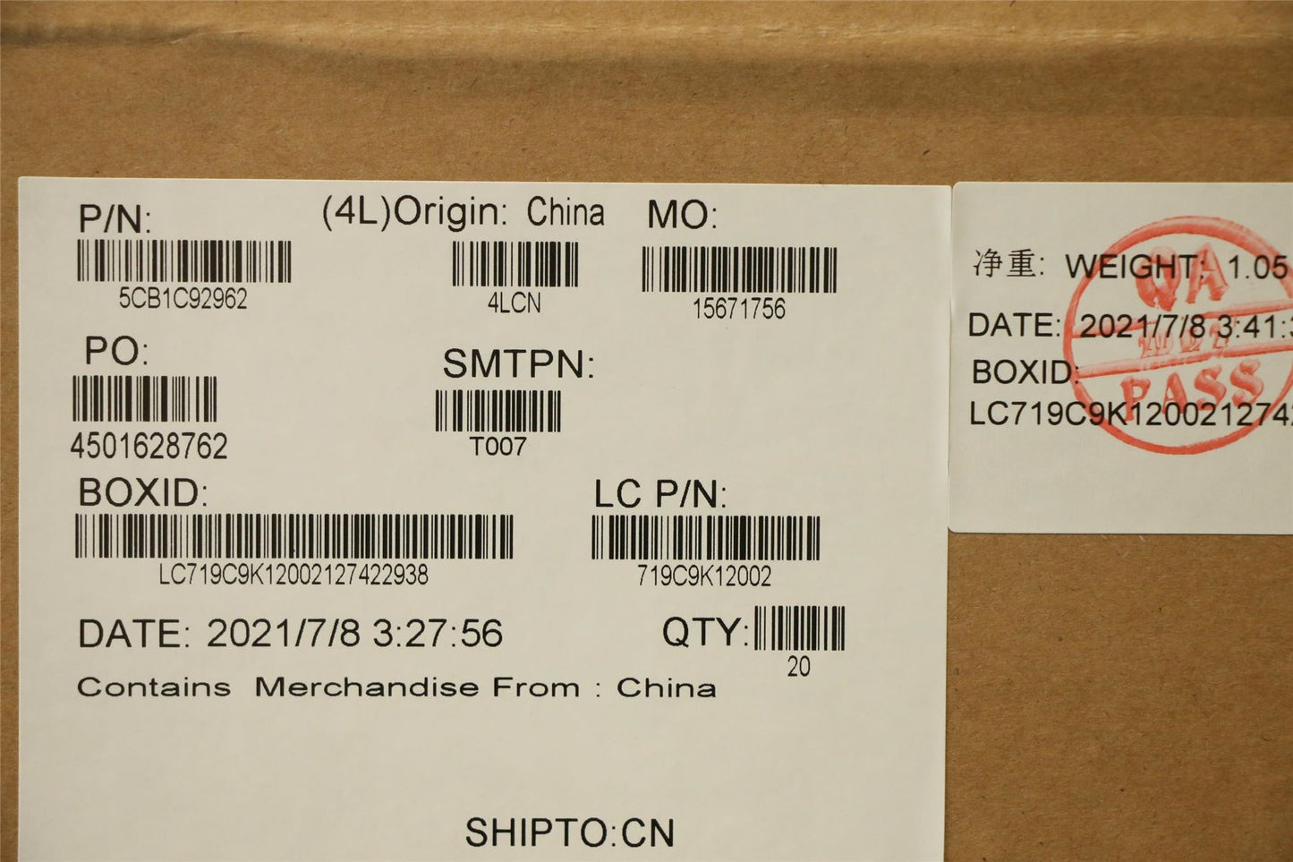 Lenovo Strip Cover L 82JH D_Gray_I 5CB1C92962