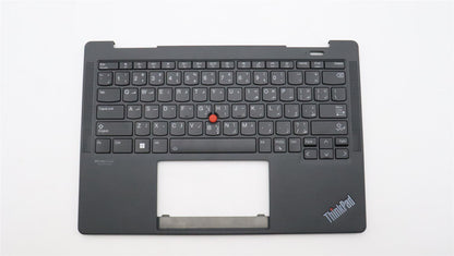 Lenovo ThinkPad X13s Keyboard Palmrest Top Cover Arabic Black 5M11J12797