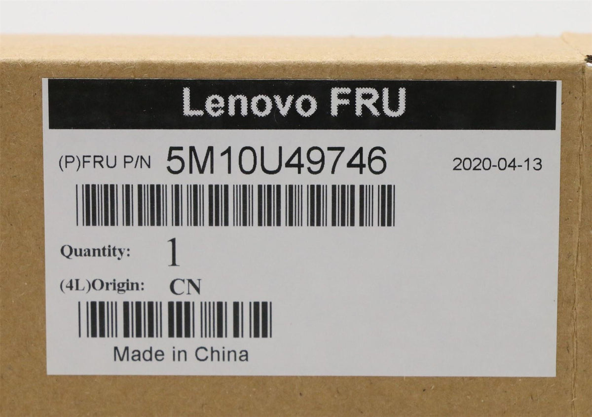 Lenovo ThinkStation P330 2ème P330 Cache du port d'E/S Noir 01MN802