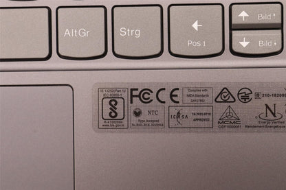 Lenovo Duet 5 12IAU7 5 12IRU8 Keyboard Palmrest German Black Backlit 5CB1J10654