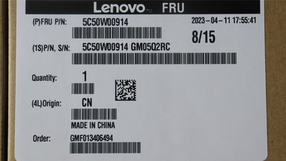 Lenovo Rear USB 3.1 Type C HP 5C50W00914