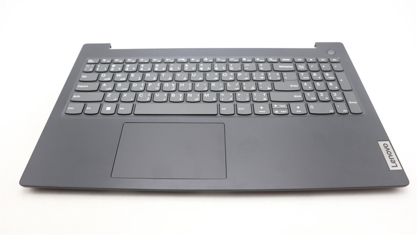 Lenovo V15 G4 IRU Palmrest Cover Touchpad Keyboard Arabic Silver 5CB1L67768