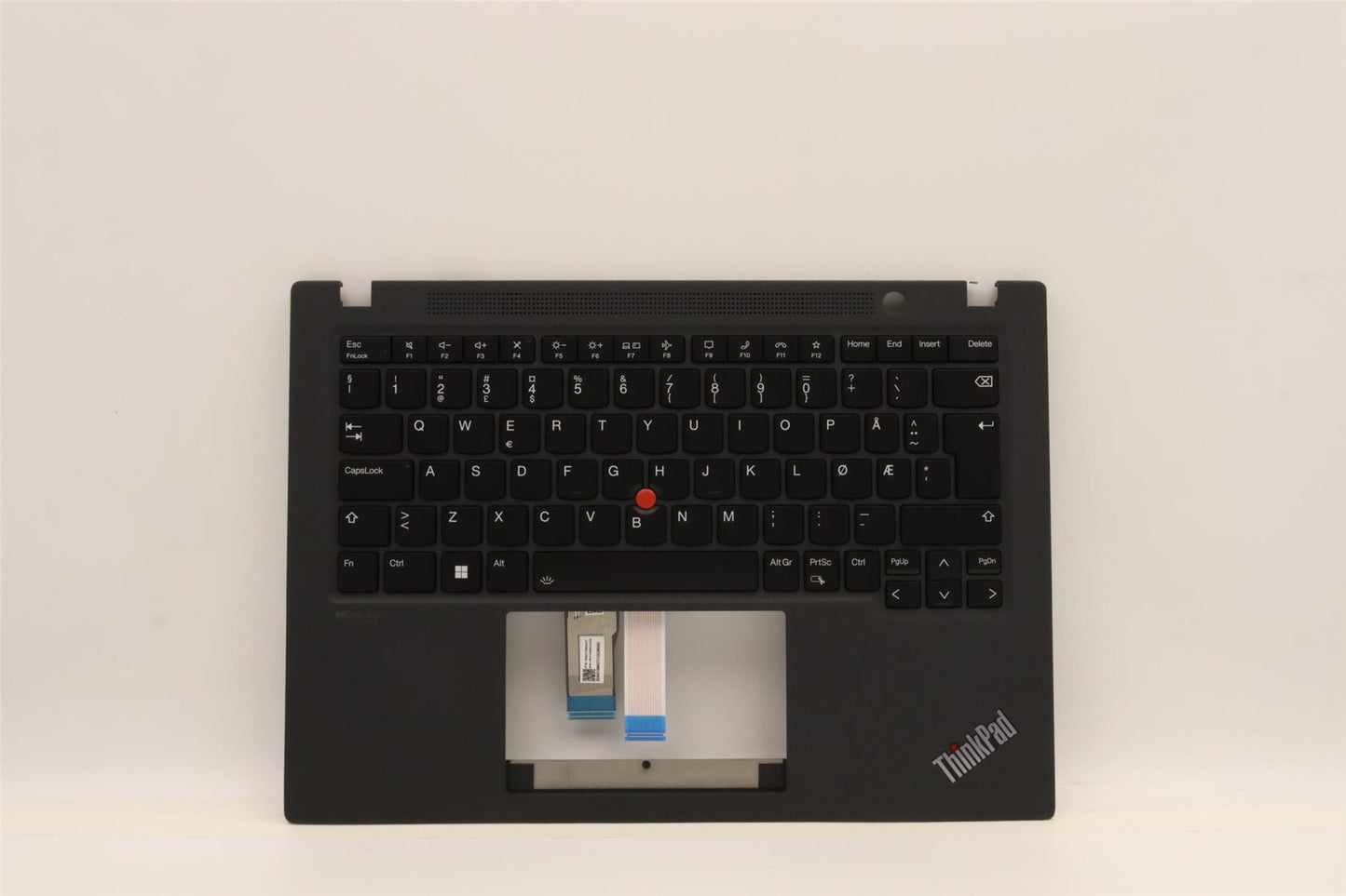 Lenovo ThinkPad T14s Gen 3 Keyboard Palmrest Top Cover Norwegian 5M11H27718