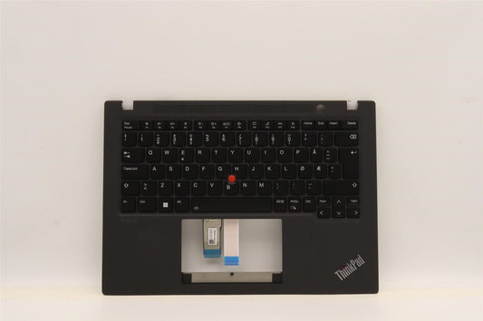 Lenovo ThinkPad T14s Gen 3 Keyboard Palmrest Top Cover Norwegian 5M11H27718