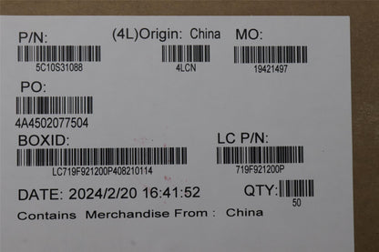 Lenovo CABLE L83FF IO/B L HONG YUEN FPC 5C10S31088