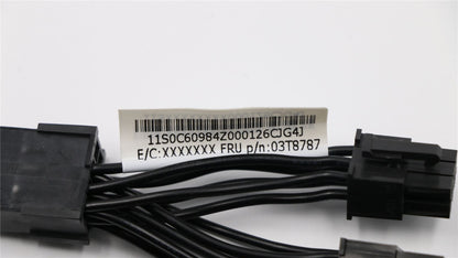 Lenovo ThinkStation P520c P900 P500 P700 P410 GFX power cable splitter 04X2387