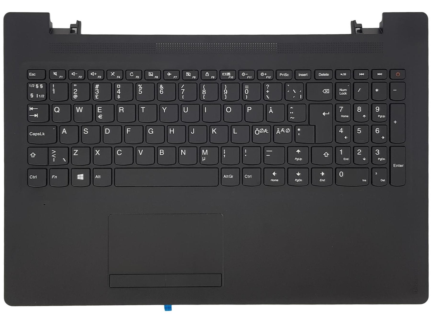 Lenovo IdeaPad 110-15IBR Repose-paume pour clavier Noir nordique 5CB0L46239