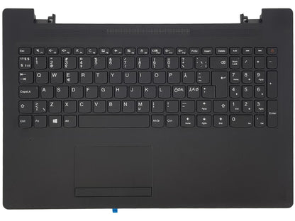 Lenovo IdeaPad 110-15IBR Tastatur Handballenauflage Nordic Black 5CB0L46239