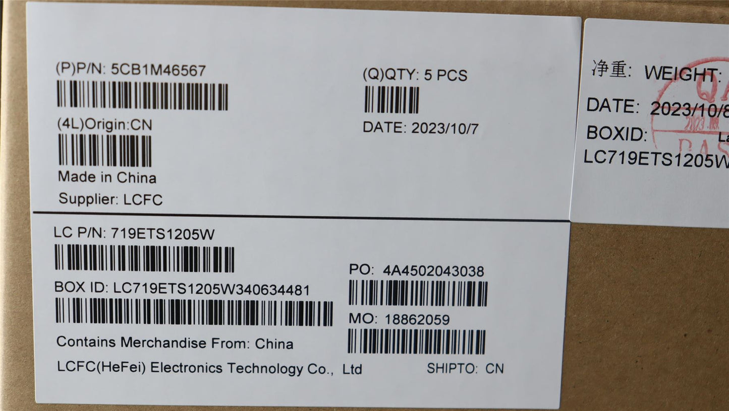 Lenovo COVER Upper Case ASM_UKE L 83EQNFPABN 5CB1M46567
