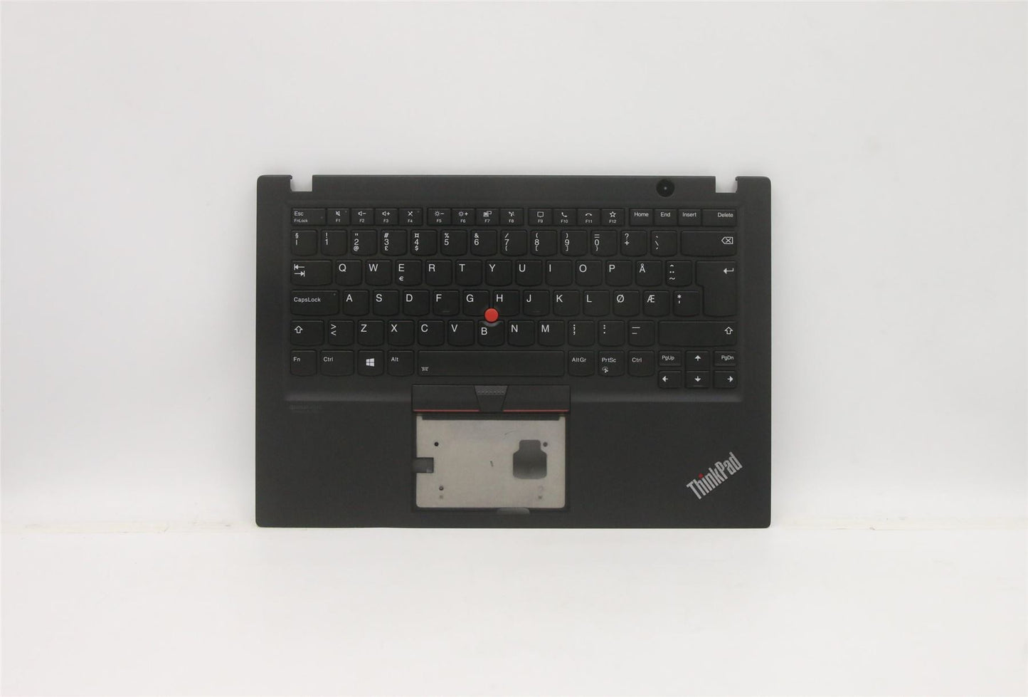 Lenovo ThinkPad T14s Keyboard Palmrest Top Cover Norwegian Black 5M10Z54202