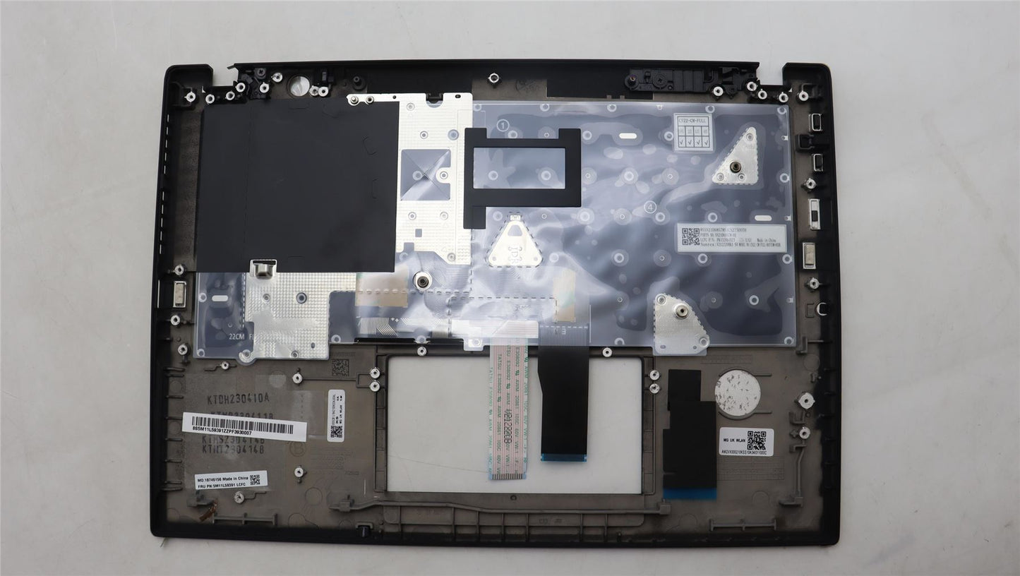 Lenovo ThinkPad T14s Gen 4 Keyboard Palmrest Top Cover Slovenian 5M11L59391