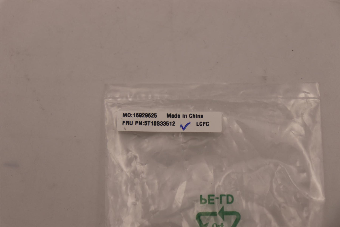 Lenovo TAPE Mylar L 82RF PANEL BOE 5T10S33512