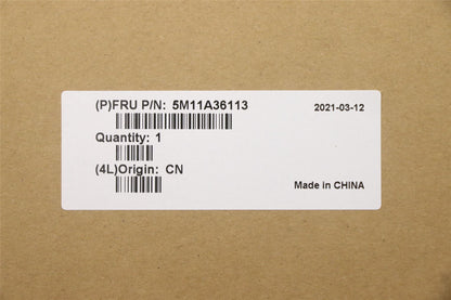 Lenovo ThinkPad E15 Gen 2 Keyboard Palmrest Top Cover Russian Black 5M11A36113