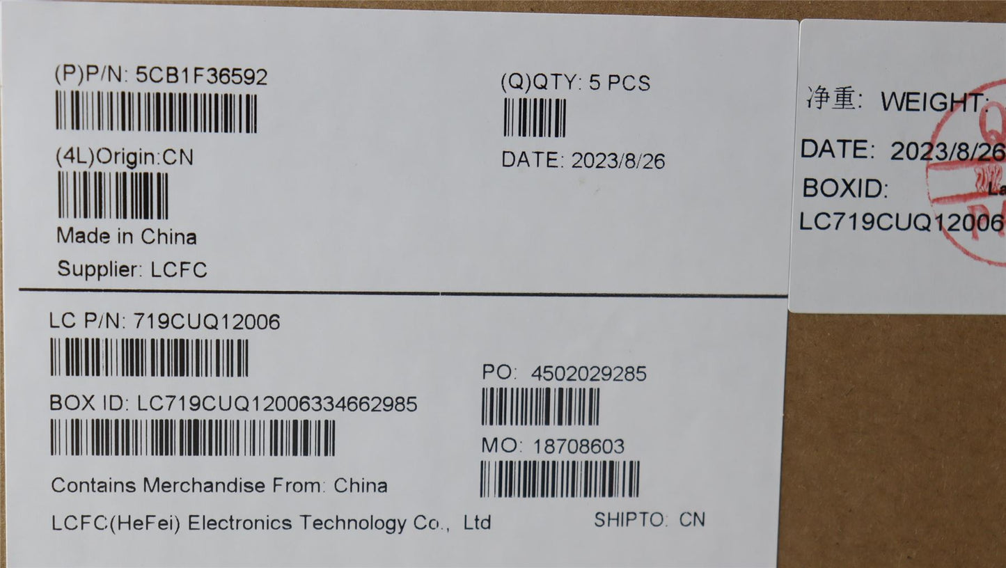 Lenovo V15 G2 IJL Palmrest Cover Touchpad Keyboard French Arabic 5CB1F36592