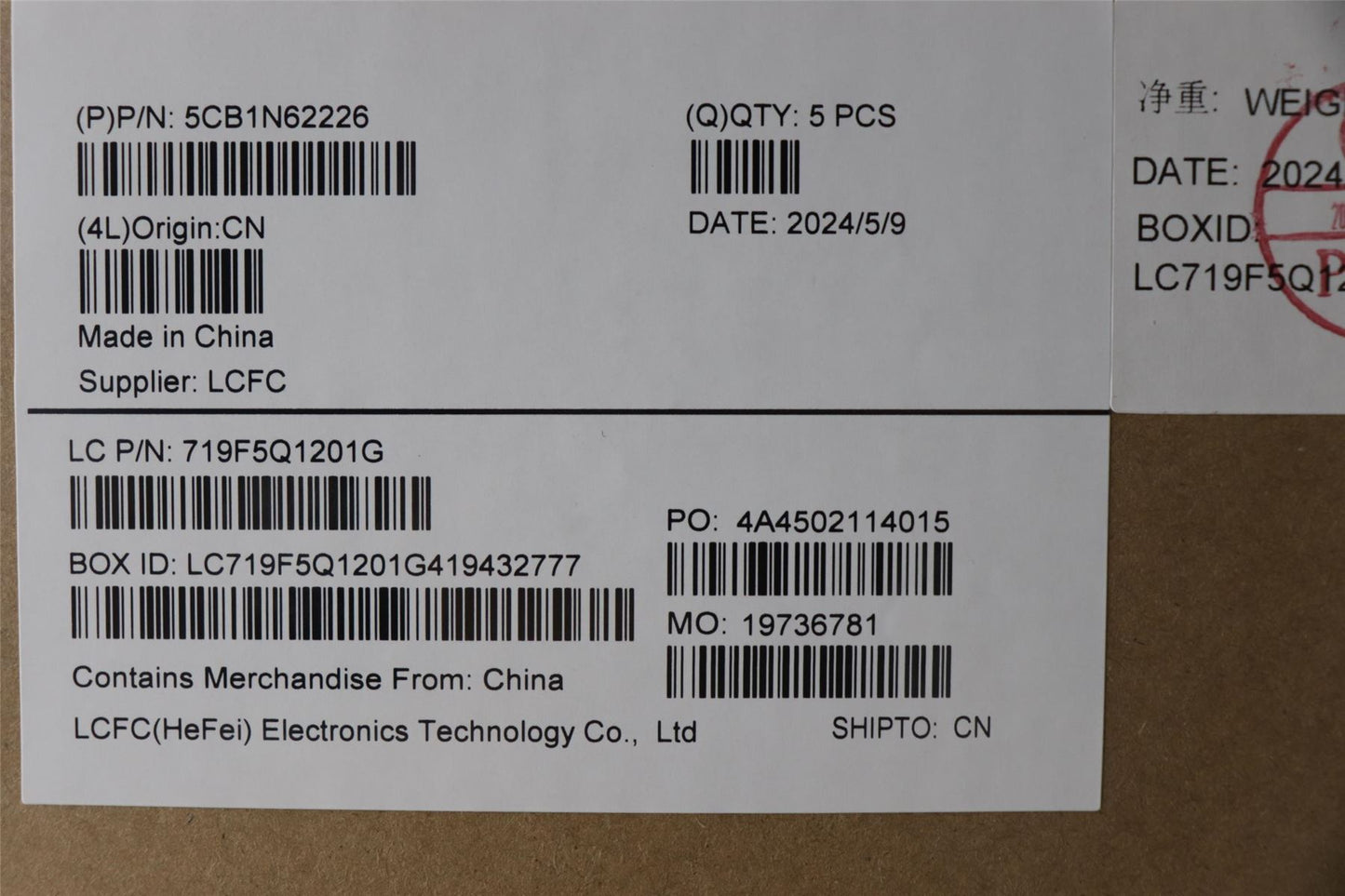Lenovo Upper Case ASM_FRA L 83DNLG PS 5CB1N62226