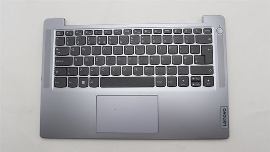 Lenovo IdeaPad 3 14ABR8 Palmrest Cover Touchpad Keyboard UK Grey 5CB1K97952