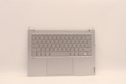 Lenovo Yoga 7 14IAH7 Palmrest Cover Touchpad Keyboard Hungarian 5CB1J19803