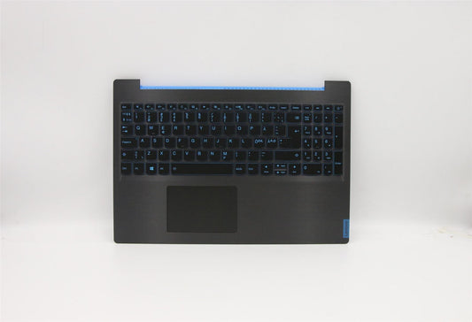 Lenovo Gaming L340-15IRH Keyboard Palmrest Top Cover Nordic Black 5CB0U42750