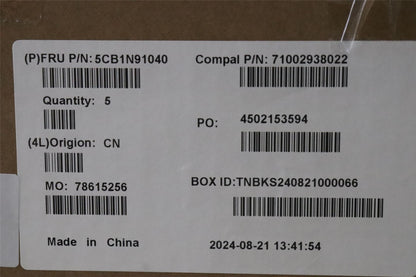 Lenovo UpCase EUROENG C83FW FP AB BL AL 5CB1N91040