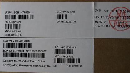 Lenovo IdeaPad 3 15IAU7 Palmrest Cover Touchpad Keyboard US Euro 5CB1H77860